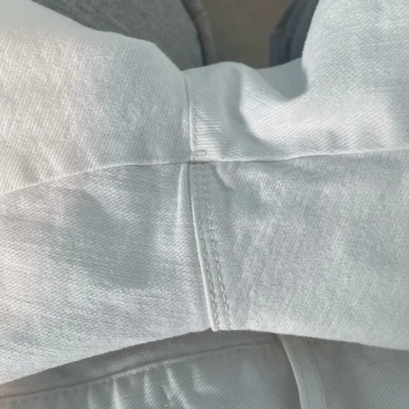 GAP Boyfriend White Denim Jean Shorts 29/8 - Picture 12 of 13